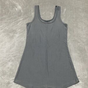 No Boundaries Gray Tank Top